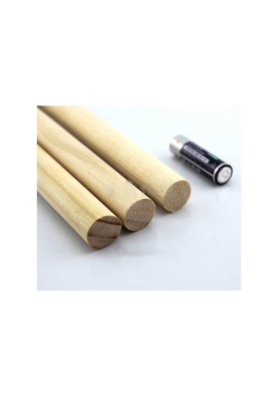 20-22mm 30cm Ahşap Makrome Çubuğu - 5 Adet