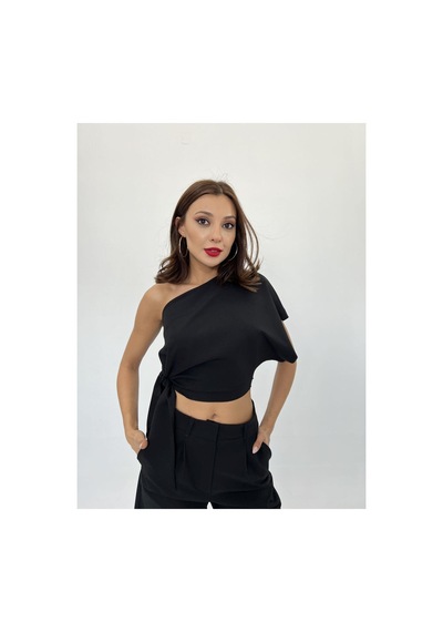 Butik İstanbul 4643 Bluz-siyah Si Yah