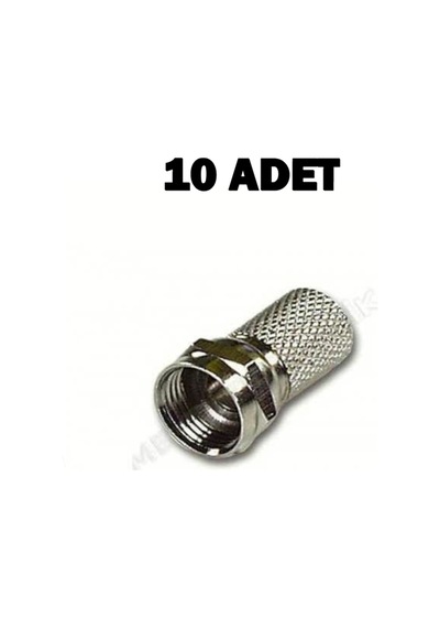 10 Adet Tv Uydu Kablosu ve Lnb F Konnektör