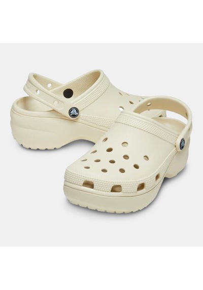 Crocs Classic Platform Clog Kadın Cr206750-2y2 Kemik