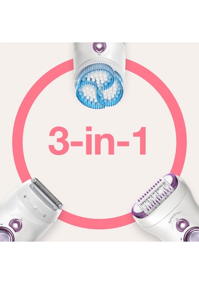 Braun Silk-epil 9 9735 Sensosmart Kablosuz Islak&kuru Epilatör