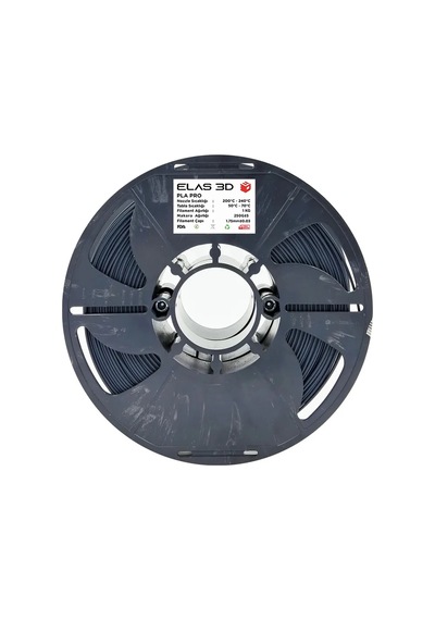 Elas 3d Antrasit Gri Pla Pro 1kg Filament