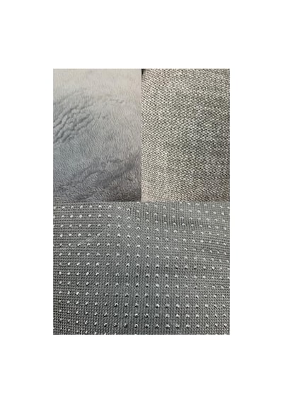 Lüks Kedi/köpek Yatağı, Kaymaz Altlık, Yıkanabilir, Gri, 70 X 60 Cm