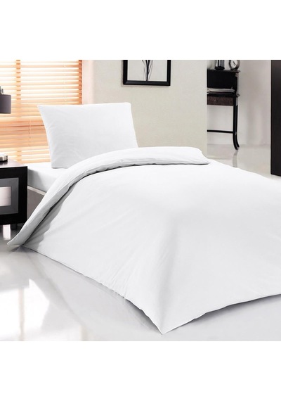 Otel Tipi Tek Kişilik Nev Takımı Beyaz Çok Renkli
