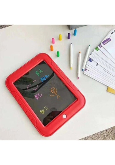 Magic Pad Çocuk Eğitici Sihirli Işıklı Kalemli Öğretici Pili Pad 0-99