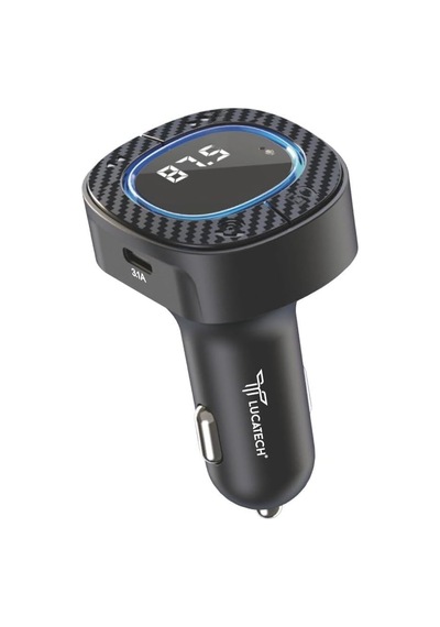 Bluetooth Fm Transmitter Usb Destekli Araç Şarjı