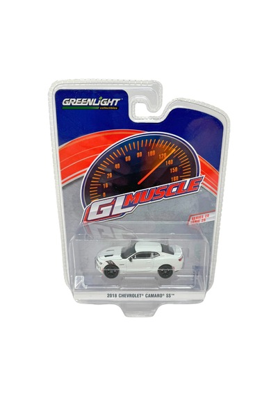 Greenlight Gl Muscle 2018 Chevrolet Camaro Ss 1/64 Beyaz Diecast Model Araba