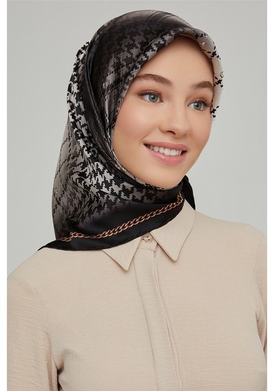 Armine Özel Nostalji Serisi Twill İpek Eşarp 8612D 80