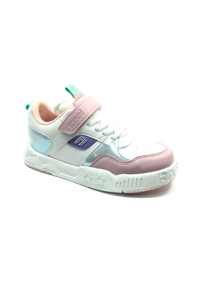 Cool Prax Sneaker Ortopedik Taban Unisex Çocuk Spor Ayakkabı Pudra