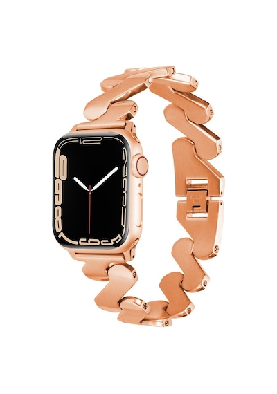 Watch 44mm Kordon Uyumlu Krd-80 Metal Strap Kayış Clo- Starlight