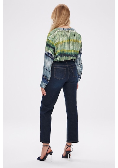 Faik Sönmez Wıdeleg Fit Önü Ütü İzli Elastanlı Jean Pantolon W27jpn008 Uw27jpn00827 İndigo