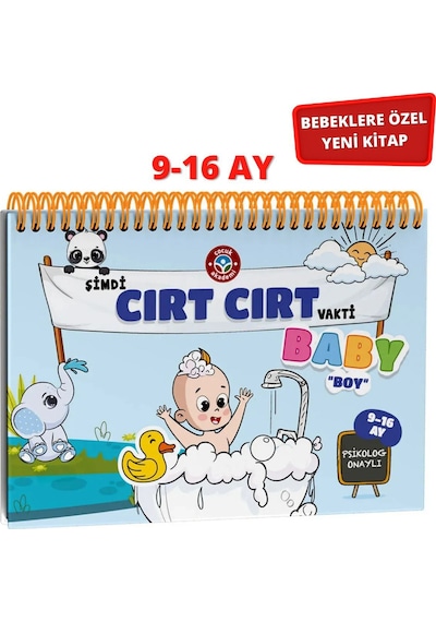 Cırt Cırtlı Kitap 9-16 Ay Baby Boy