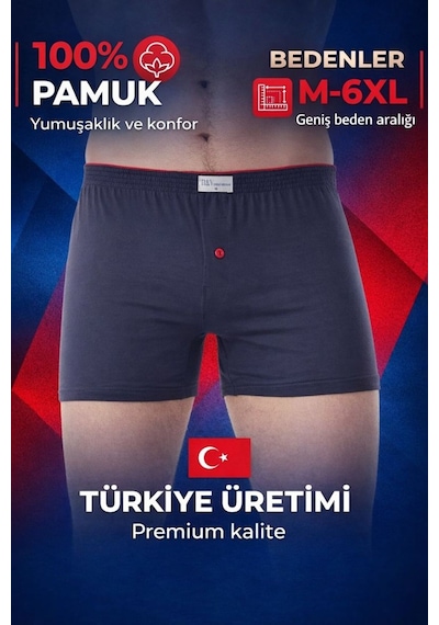 Mercan Erkek Havlubel Boxer Füme