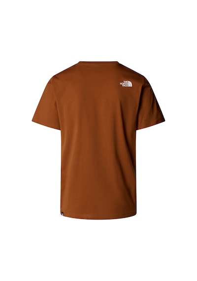 The North Face M Ss Easy Tee Erkek Tişört Nf0a8a6cboe1 Nf0a8a6cboe1 Yank Yanık Kahve