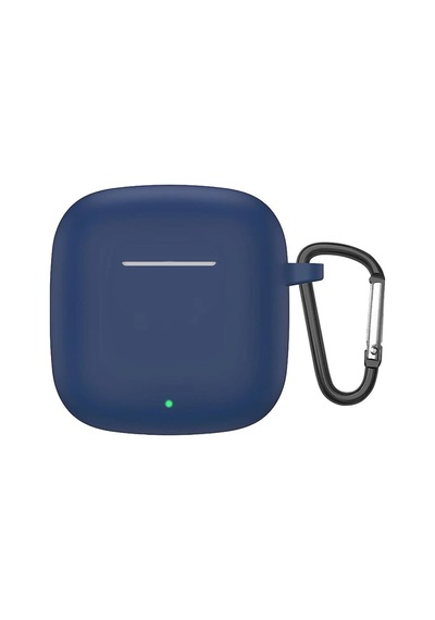 Huawei Freebuds Se 2 - Se 3 Kılıf Askı Aparatlı Mat Silikon Lacivert