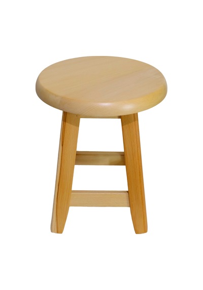 Ahşap Tabure 35 Cm Şık Ve Dayanıklı Natural