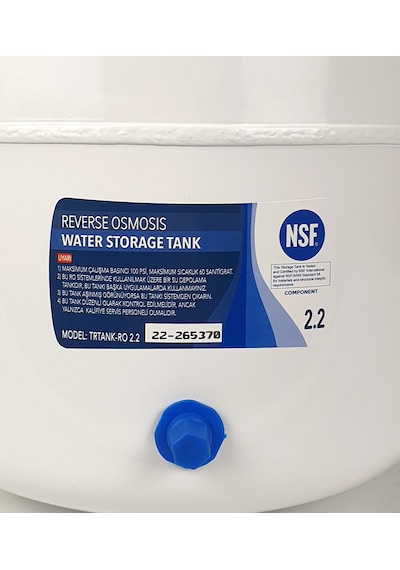 Car-fil Su Arıtma Cihazı Temiz Su Deposu Tankı 8 Litre Nsf Belgeli