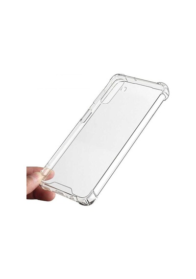 Samsung Galaxy Uyumlu A04s Kılıf Zore Kenar Korumalı Nitro Anti Shock Silikon