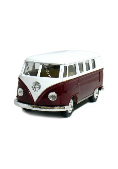 1 32 Kinsmart 1962 Vw Classical Bus Kahverengi model metal 2021