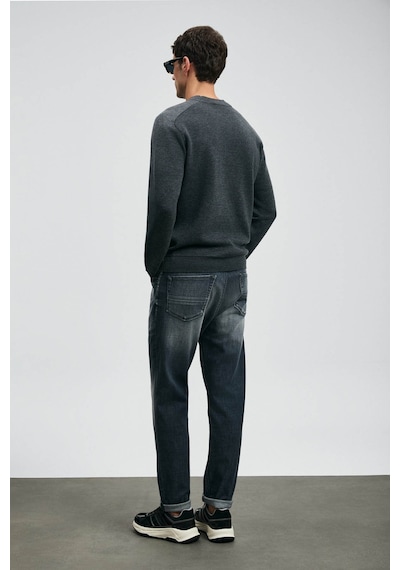 Lufian Hegel Gri Erkek Jean Pantolon 112200265 Gri