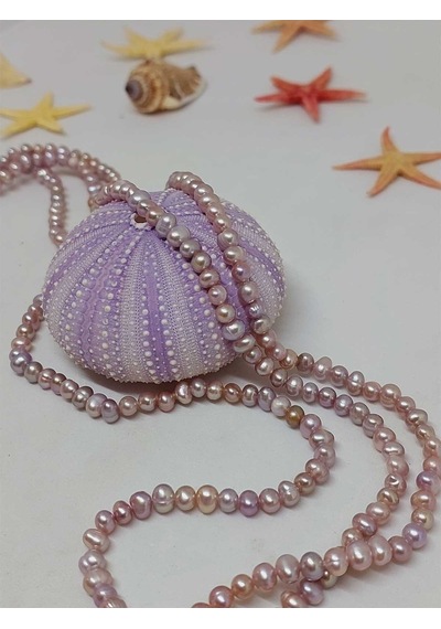 Yasamtohumu İnci Dizi Pembe Royal Quality 4mm 53334 Çok Renkli