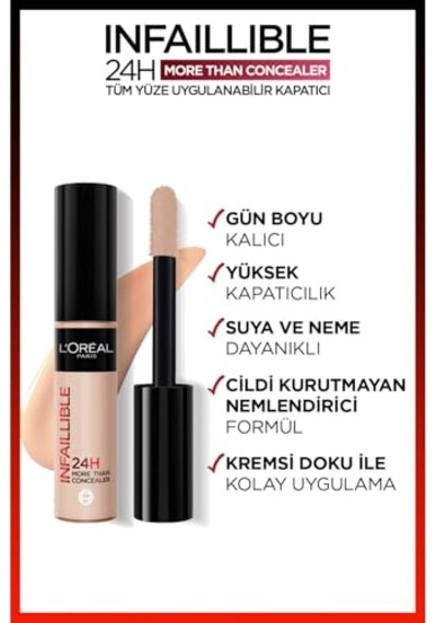 Infaillible Tüm Yüze Uygulanabilir Kapatıcı 327 Cool Rose Genel