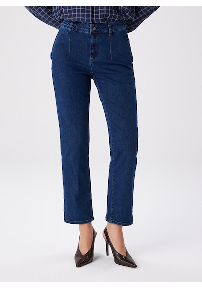 TEST ÜRÜNDÜR Faik Sönmez Denim Pantolon, 38, İndigo