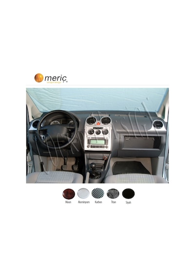 Meriç® Volkswagen Caddy Ön Torpido Kaplama 16 Parça 2004-2009 (530157585)