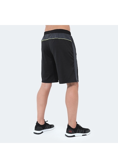Slazenger RAGUEL Erkek Cepli Fıtness Siyah Şort