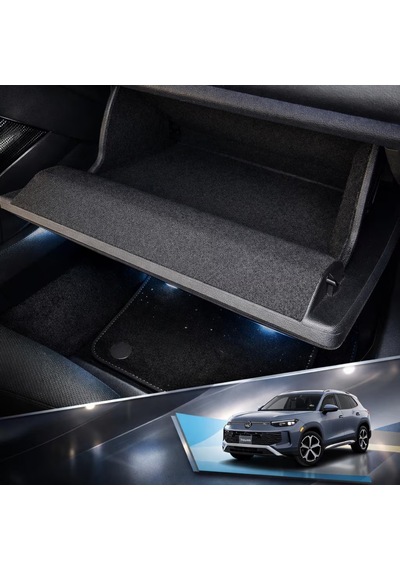 Volkswagen Tiguan 2024 Sonrası Uyumlu Konfor Seti Kapı Cepleri, Torpido Ve Konsol Için Kaymaz Araç Içi Saklama Alanı 1