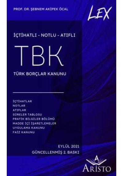 Lex Türk Borçlar Kanunu Tbk N11.2732