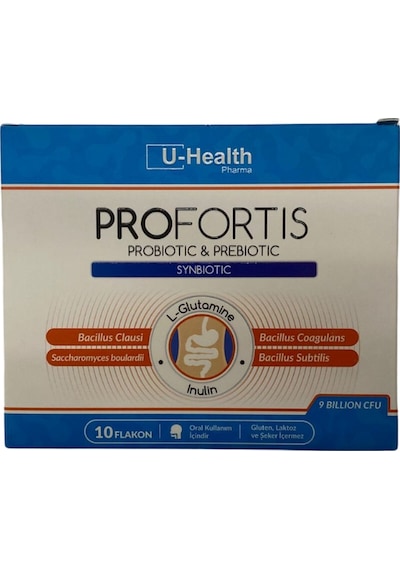 Profortis Probiyotik ve Prebiyotik İçeren 10 Flakon