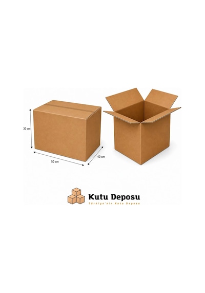 40x50x30 Cm E-ticaret Ve Kargo Kutusu 10 Adet