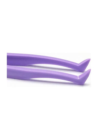 Koodmax Hassas Elektronik Ve El Sanatları Tamir Cımbızı Sert Plastik 11.5cm Dirsek Cımbız Mor