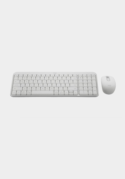 Logitech Mk250 Kablosuz Bluetooth Kablosuz Klavye Ve Mouse Seti Beyaz