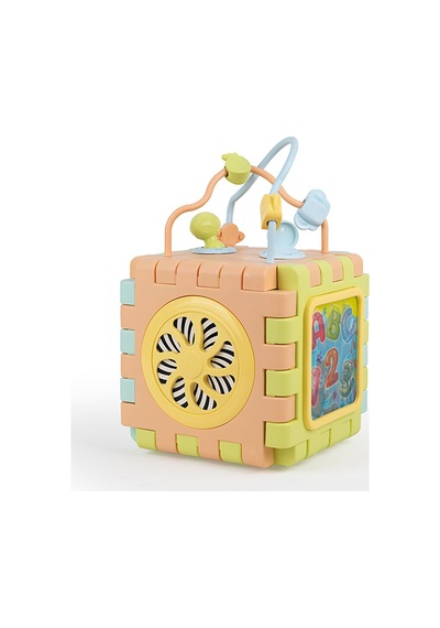 2 In 1 Eğitici Küp Ve Puzzle 1 Adet