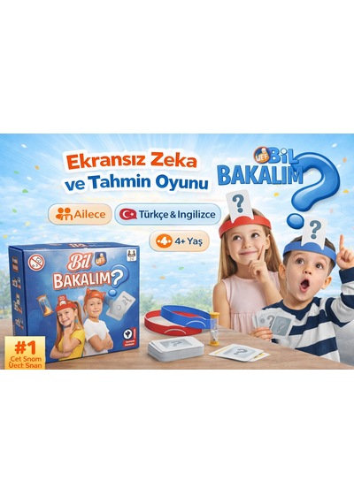 Bil Bakalım Türkçe İngilizce Aile Çocuk Eğlenceli Kutu Oyunu Who Bil Bakalım Türkçe İngilizce Aile Çocuk Eğlenceli Kutu Oyunu Who