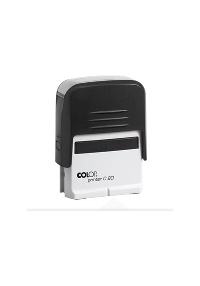 Colop Prınter C20 Siyah Kasa Mavi Keçe 14x38mm Renksiz