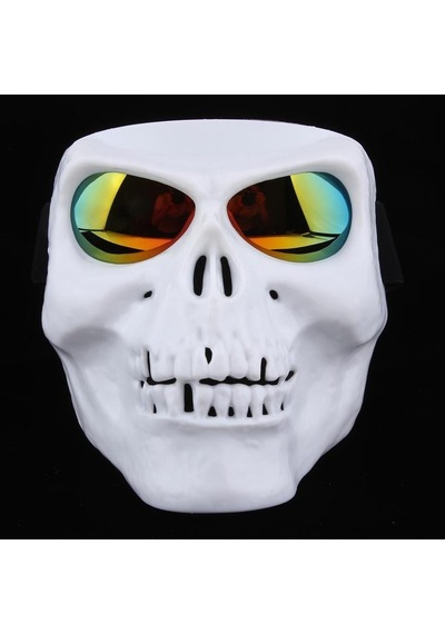 Forte Gt Tex 710 Jet Maske Bisiklet Motosiklet Kayak Çok Amaçlı Sarı Cam Aynalı Gözlük Çok Renkli