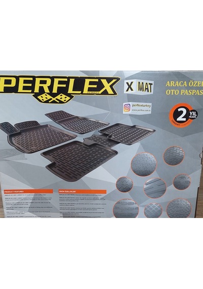 Perflex Dacıa Lodgy Paspas 3d Havuzlu