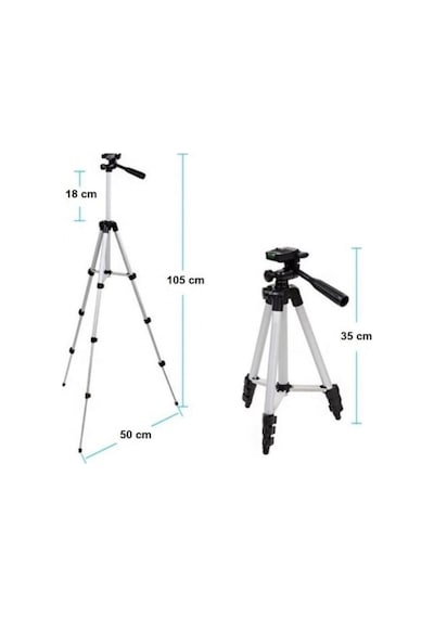 Telefon Ve Kamera Tutucu Tripot Ayak 105 Cm Telefon Tutuculu Diğer