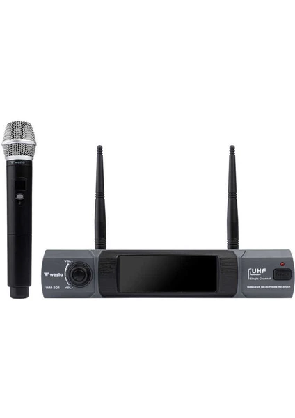 Wm-201h 1 Kanal Uhf Telsiz Mikrofon Seti
