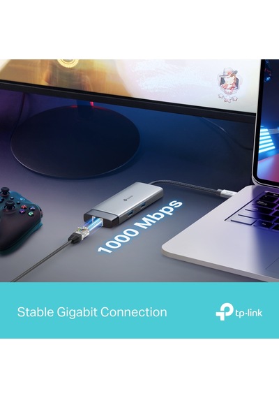 Tp-lınk Uh6120c Typec 6port Hub 4k60hz 100w Pd-225417