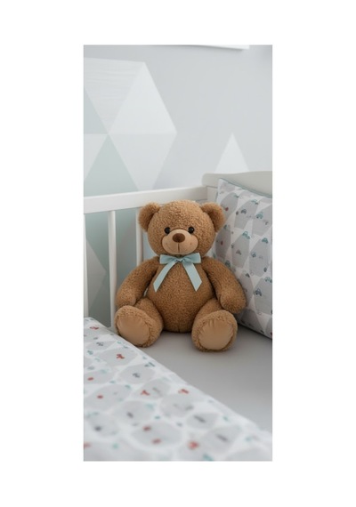 Bambu Müslin Karışımı Kumaş Minik Arabalar Desenli Bebek Nevresim Takımı Gri - 787736874 Gri