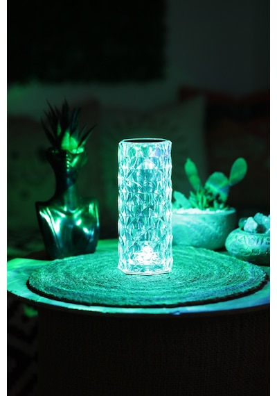 Hangast Hl-004rgb 5v Şarjlı Masa Lambası Led Dokunmatik 16 Renkli