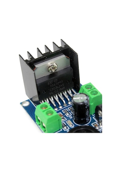 Tda7297 2x15 30w Max Power Stereo Çift Kanal Anfi Devresi Ses Yükseltici Dc12v Amfi