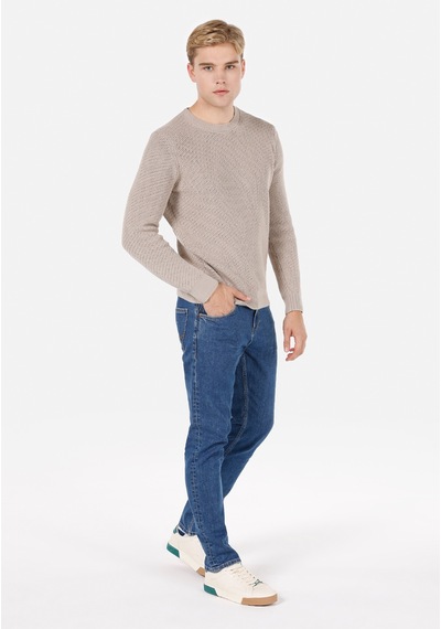 Colin's Colins Bej Erkek Kazak Cl1072642 Q1.v2 Beı Bej