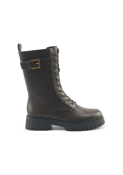 Nine West Greg 5pr Kahverengi Kadın Düz Bot 000000000102012159 Kahverengi