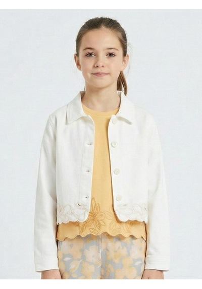 Xo Kids Kız Çocuk Ceket 8-14 Yaş 31305 KREM