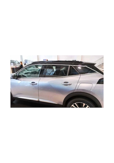 Peugeot 2008 Cam Çerçevesi Çıtası Komple Set Krom Nikelajı 2020 S